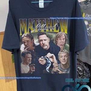 Matthew Lillard Vintage Graphic 90s Tshirt, Actor Homage Graphic T-shirt Unisex,